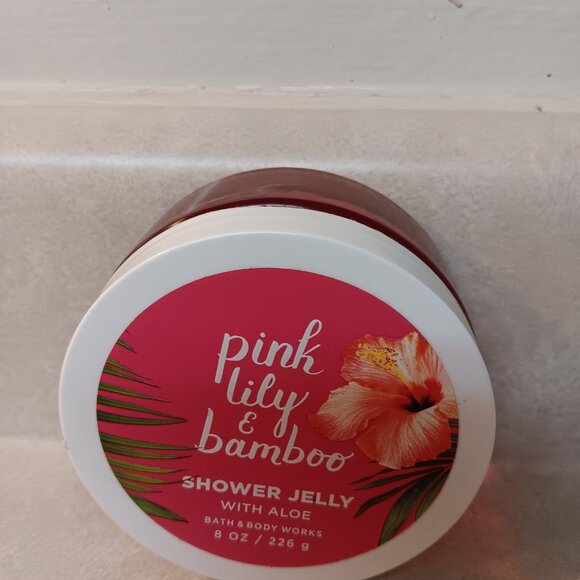Bath and Body Works Pink and Lily Bamboo Shower Jelly - Picture 2 of 5
